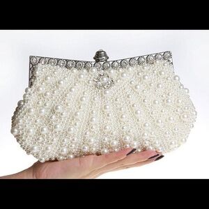 Bridal evening clutch